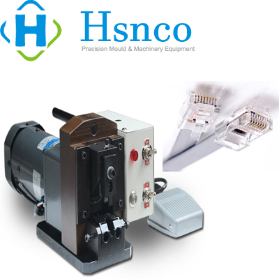 HS-RJ45 Telecom & Network Connector Crimping Machine